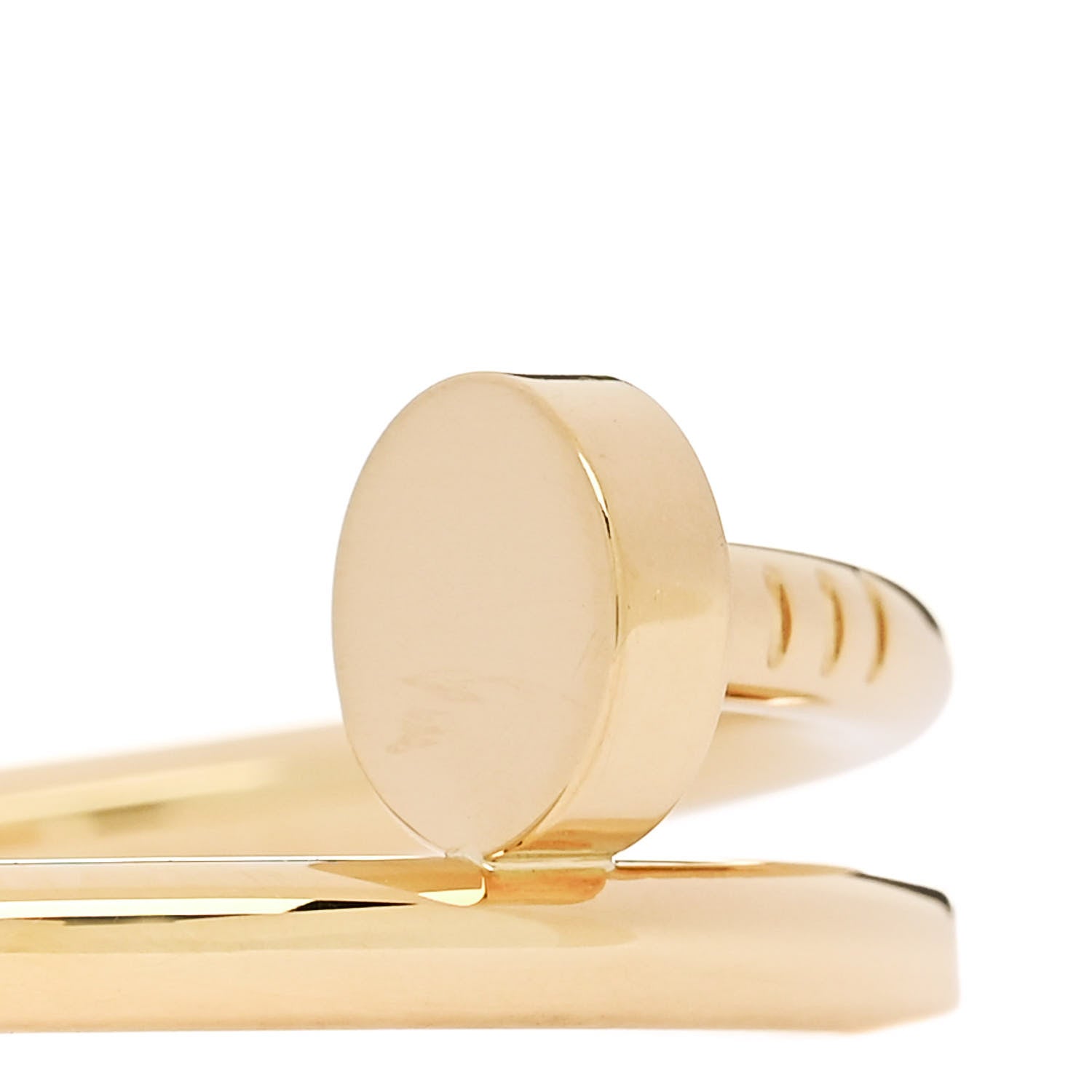 Cartier 18K Yellow Gold Juste Un Clou Ring 65 11 4 of 6