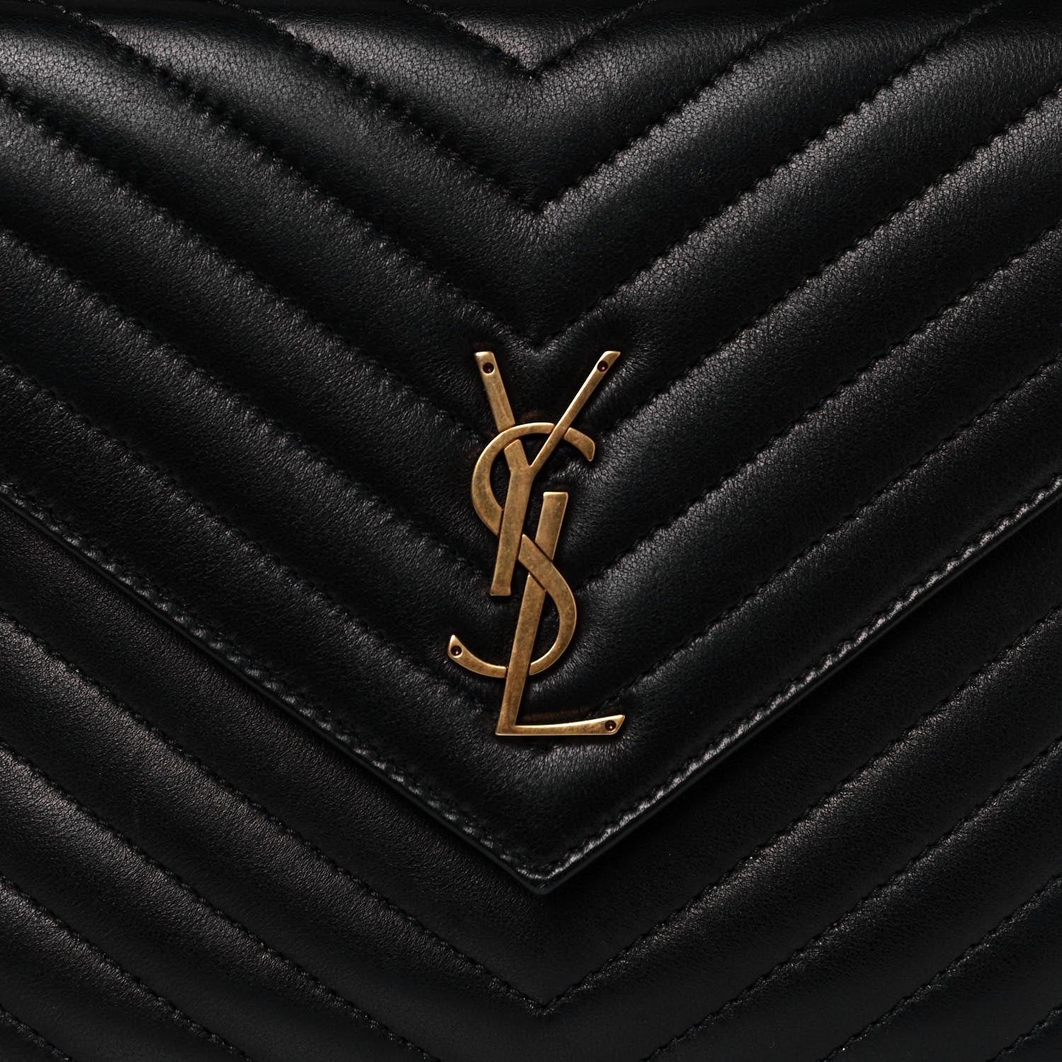 Saint Laurent Lambskin Matelasse Monogram Joe Backpack Black 7 of 12