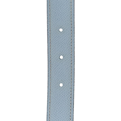 Hermes Epsom Swift 24mm Mini Constance H Belt 80 Bleu Brume Navy 5 of 7