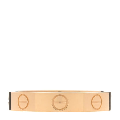 Cartier 18K Yellow Gold 3.5mm LOVE Wedding Band Ring 53 6.5 1 of 4