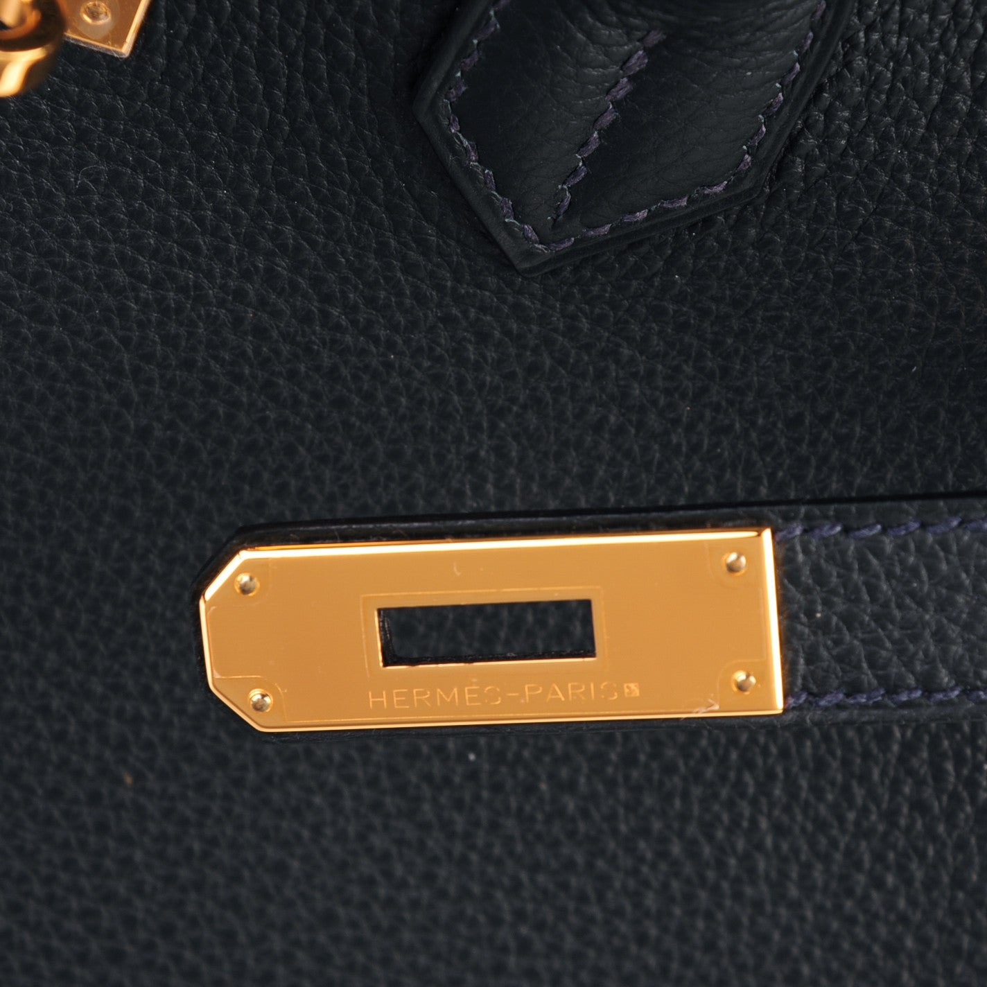 Hermes Togo Birkin 35 Bleu Ocean 9 of 25