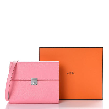 Hermes Chevre Mysore Clic 16 Wallet Rose Confetti 10 of 10