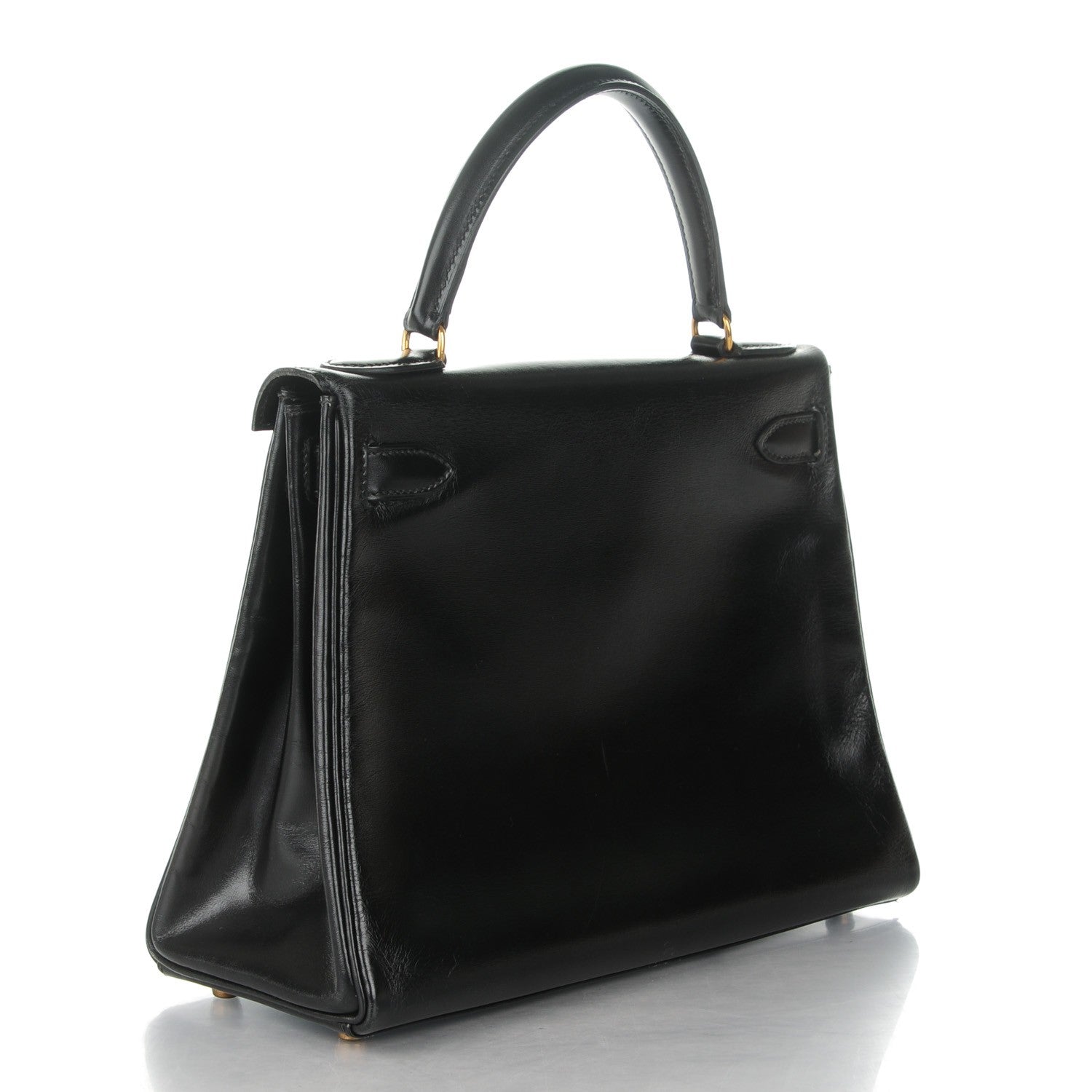 Hermes Box Kelly Retourne 28 Black 3 of 25
