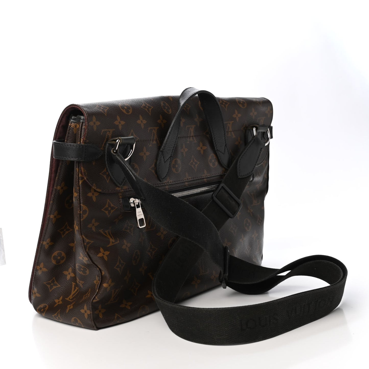 Monogram Macassar Drake Messenger