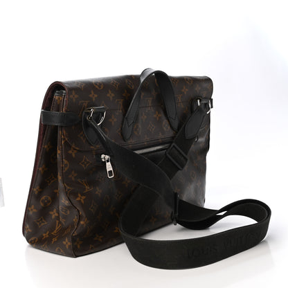 Louis Vuitton Monogram Macassar Drake Messenger 2 of 5