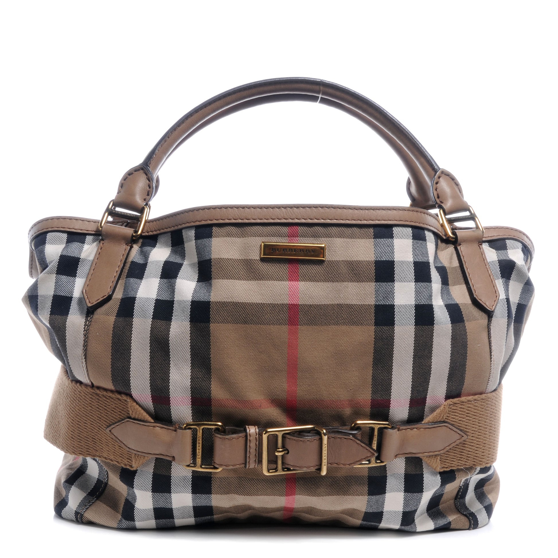 Burberry House Check Sheldon Tote 1 of 12