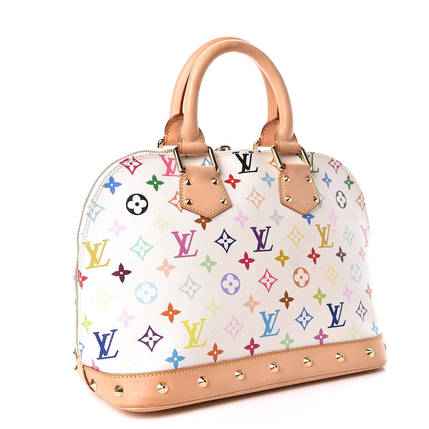 Monogram Multicolor Alma White