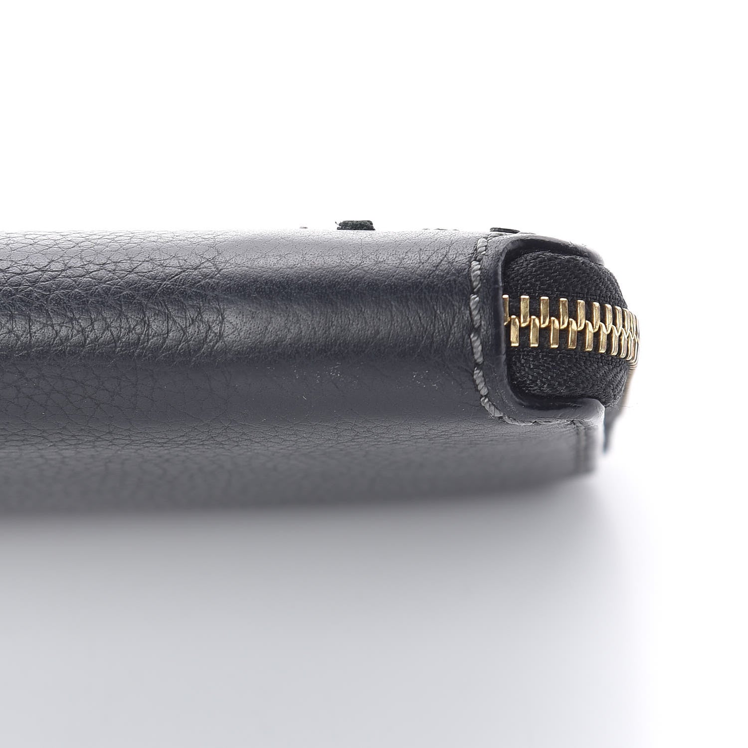Chloe Grained Calfskin Marcie Long Zip Around Wallet Black 9 of 17
