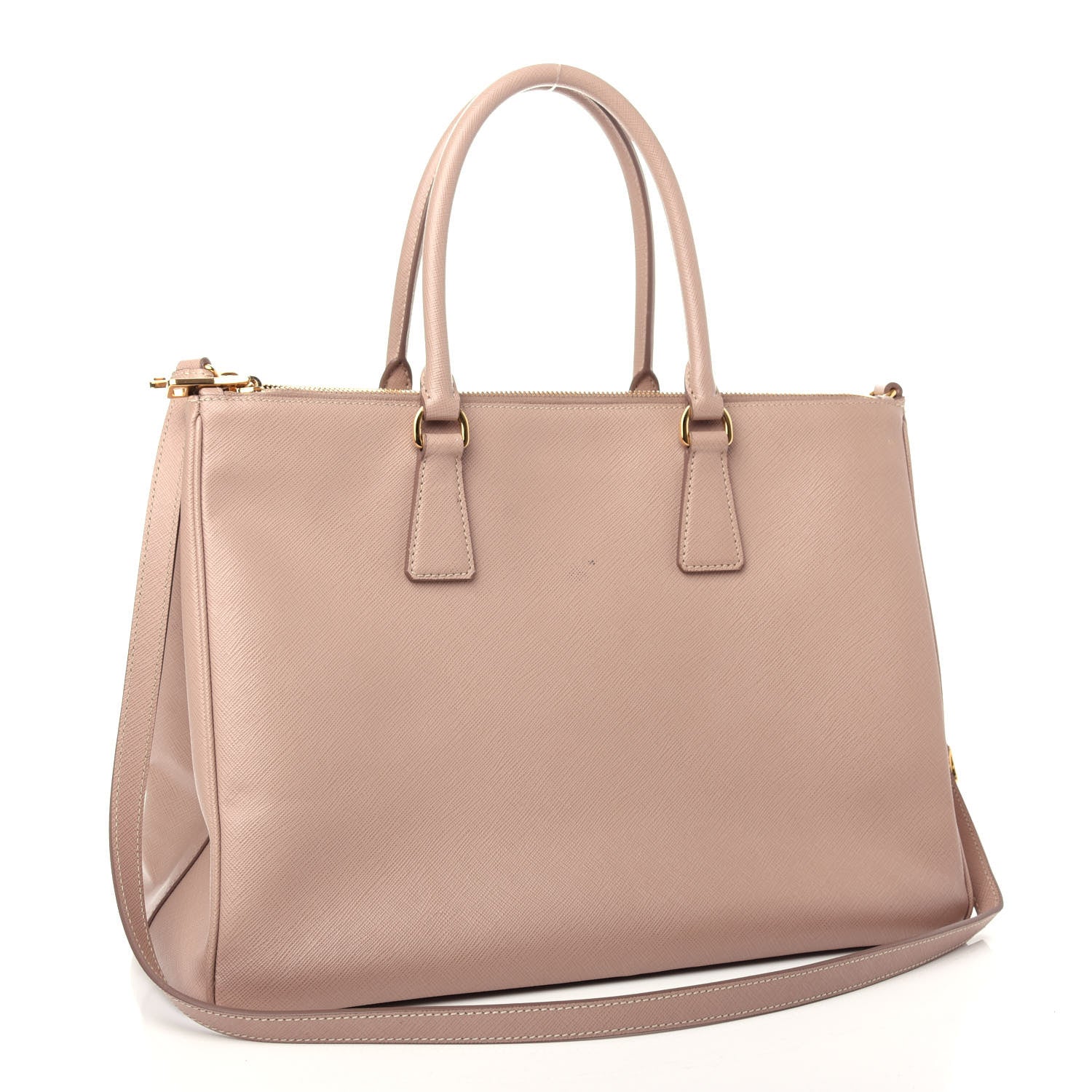 Prada Saffiano Large Galleria Double Zip Tote Cammeo 3 of 10
