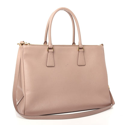 Prada Saffiano Large Galleria Double Zip Tote Cammeo 3 of 10