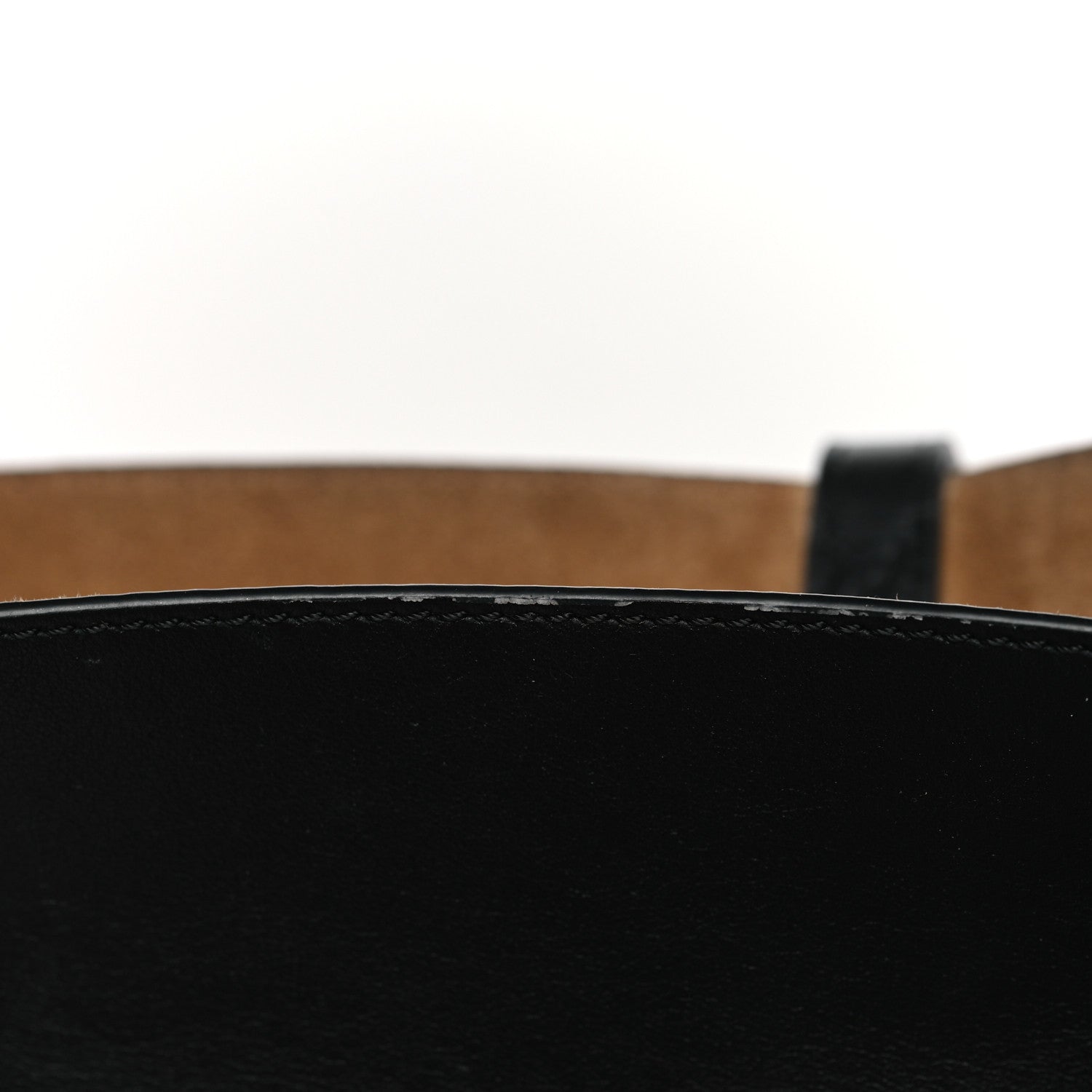 Loewe Shiny Calfskin Medium Puzzle Fold Tote Black 9 of 9
