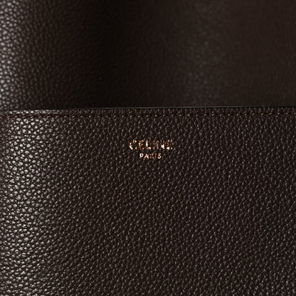 Celine Soft Grained Calfskin Sangle Bucket Bag Brown 5 of 10
