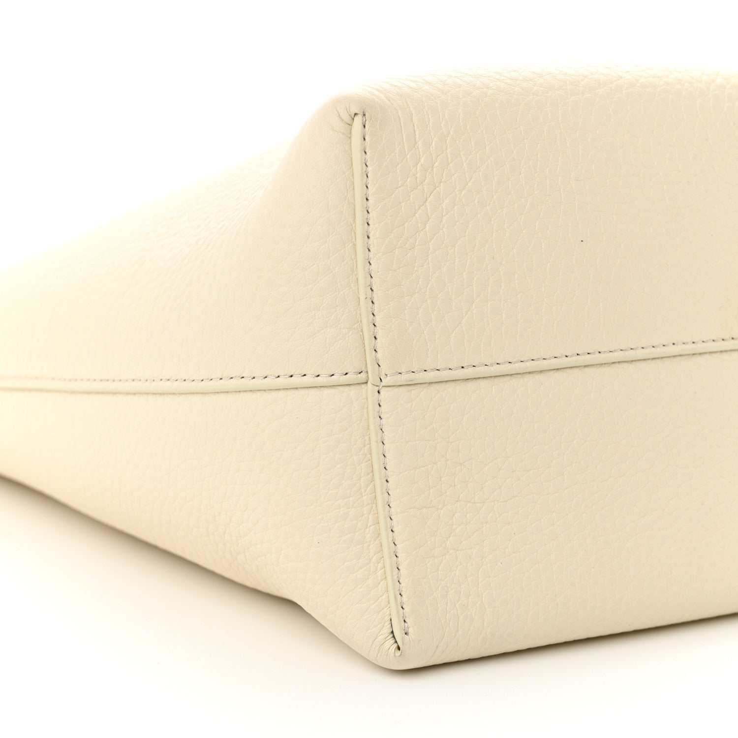 The Row Grained Calfskin Small N/S Park Tote Ivory 8 of 11