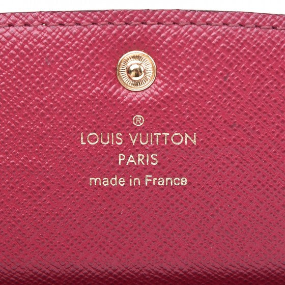 Louis Vuitton Monogram Emilie Wallet Fuchsia 6 of 9