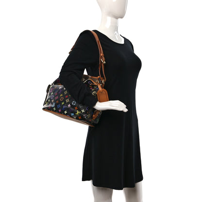 Louis Vuitton Monogram Multicolor Petit Noe Black 2 of 8
