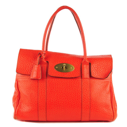 Mulberry Shiny Grain Bayswater Flame 1 of 9