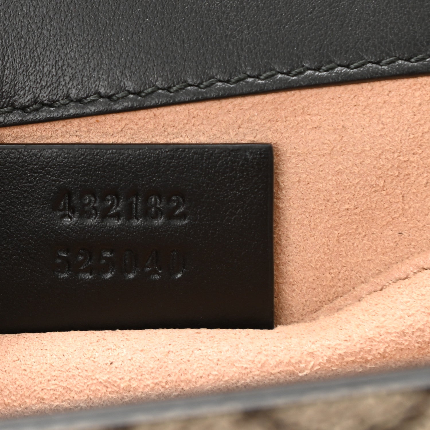 Gucci Calfskin GG Supreme Monogram Small Padlock Shoulder Bag Black Gold 7 of 8