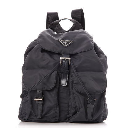 Prada Tessuto Nylon Vela Small Backpack Anthracite 1 of 7