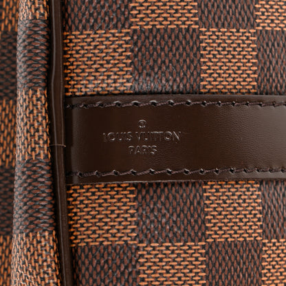 Louis Vuitton Damier Ebene Speedy Bandouliere 30 6 of 9