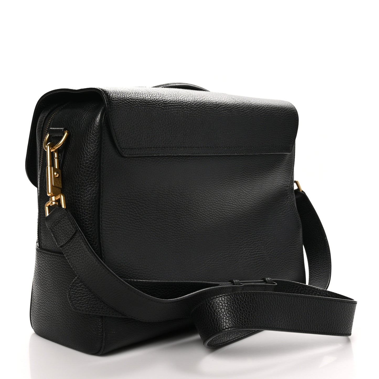 Dollar Calfskin GG Marmont Briefcase Black