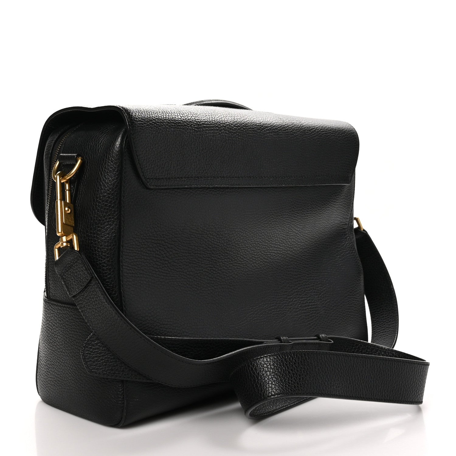 Gucci Dollar Calfskin GG Marmont Briefcase Black 3 of 11
