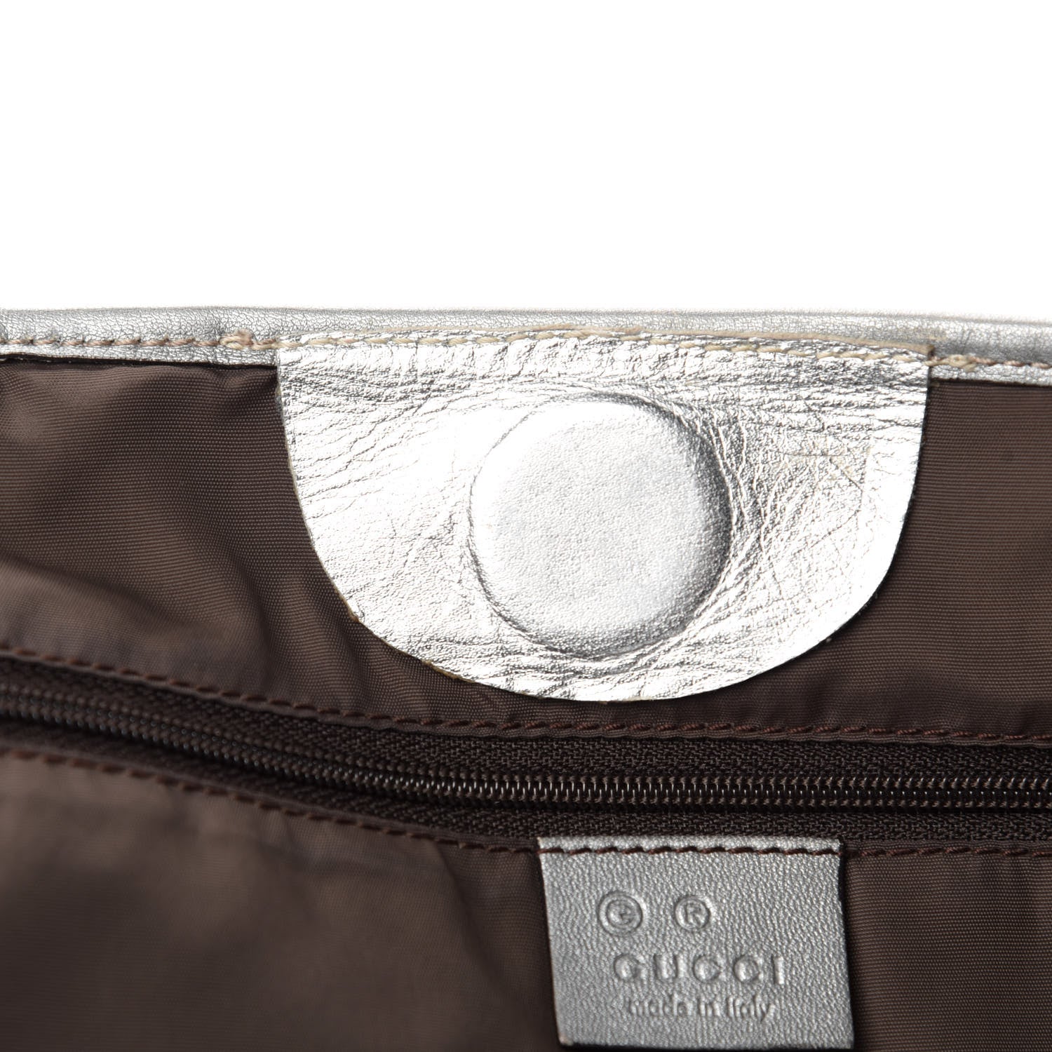 Gucci Guccissima Large Tote Silver 15 of 24