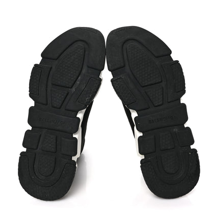 Balenciaga Neoprene Knit Mens Speed Sneakers 42 Black White 5 of 6