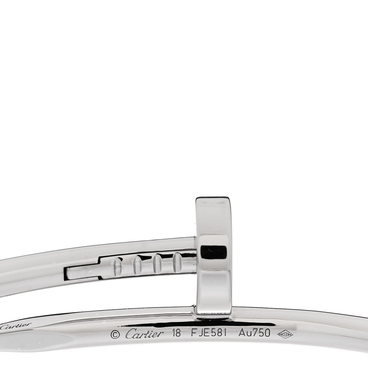 18K White Gold Juste Un Clou Bracelet 18