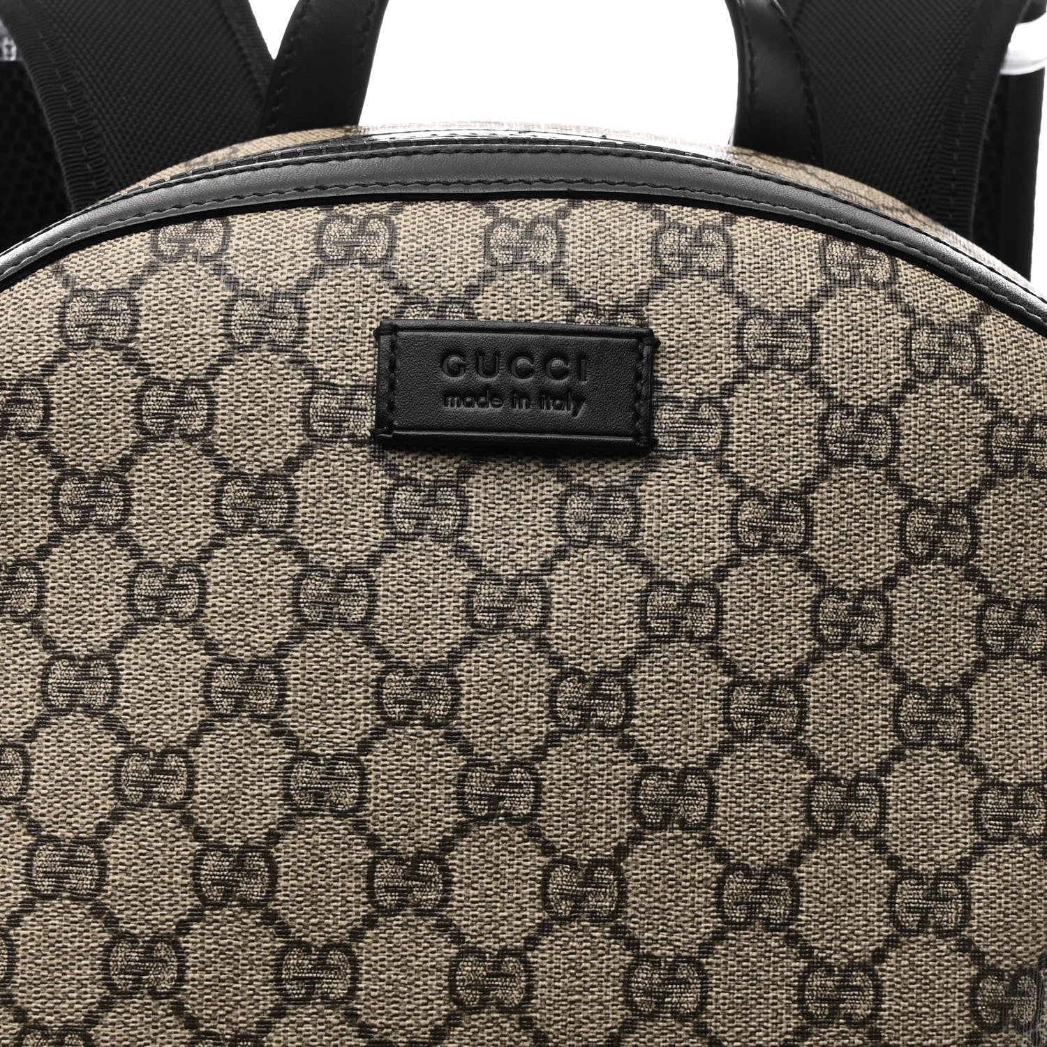 Gucci GG Supreme Monogram Medium Backpack Black 8 of 10