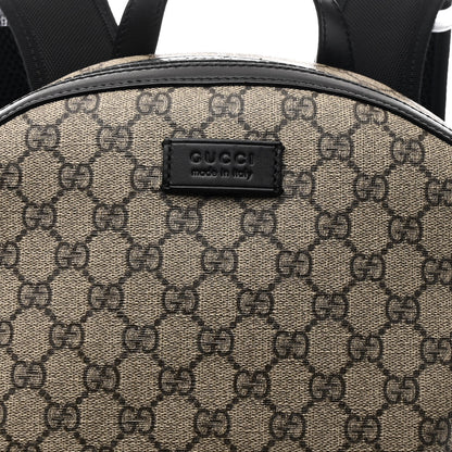Gucci GG Supreme Monogram Medium Backpack Black 8 of 10