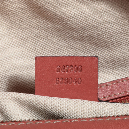 Gucci Monogram Vintage Web Medium Boston 7 of 7
