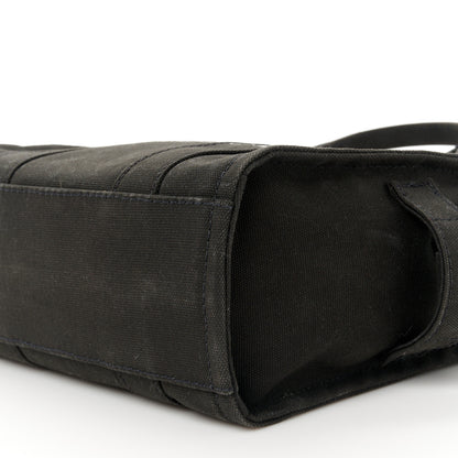 Marc Jacobs Cotton Canvas Small The Traveler Tote Bag Black 10 of 10