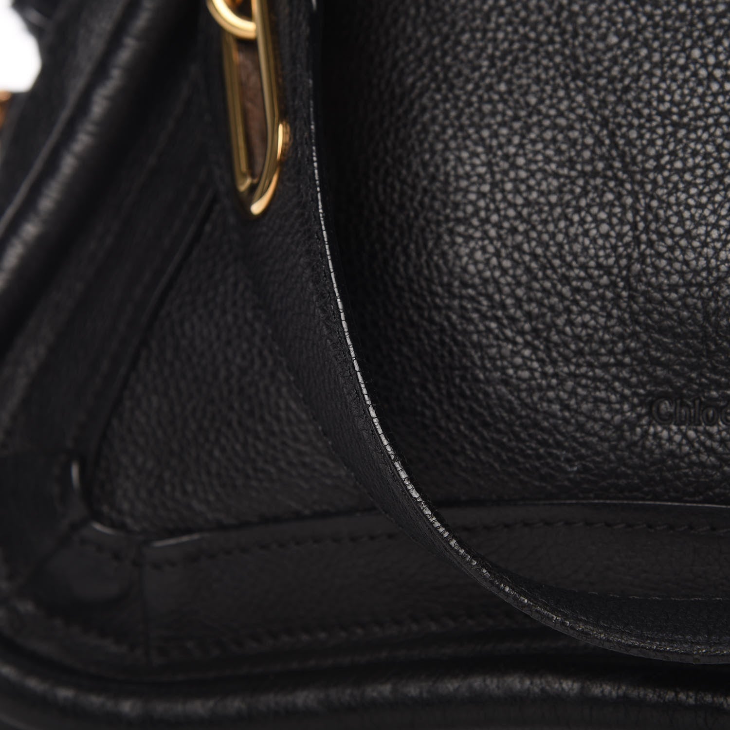 Chloe Calfskin Medium Paraty Black 12 of 15