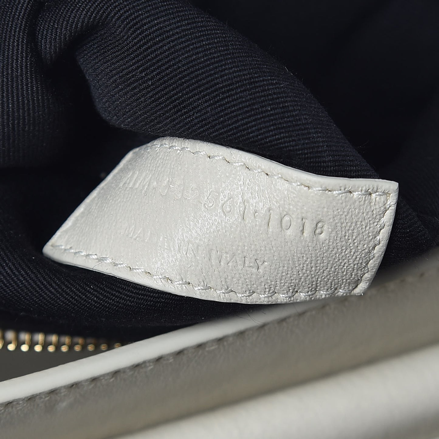 Smooth Calfskin Catherine Crossbody Off White