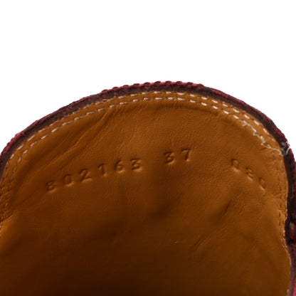 Gucci GG Monogram Canvas Womens Princetown Slippers 37 Ancora 9 of 10