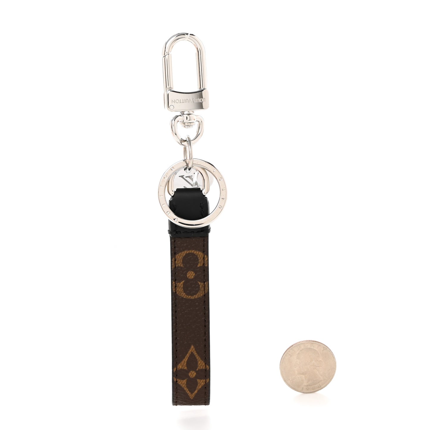 Monogram Slim Dragonne Bag Charm Key Holder