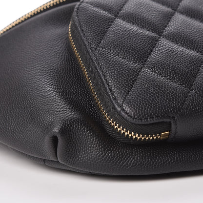 Chanel Caviar Quilted Business Affinity Waist Belt Bag Black 5 of 11