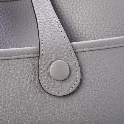 Hermes Taurillon Clemence Evelyne III PM Bleu Glacier 8 of 8