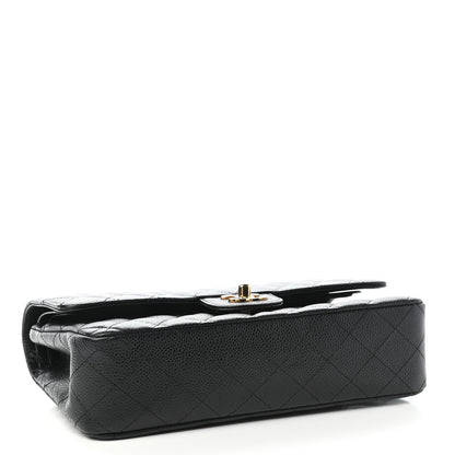 Chanel Caviar Quilted Medium Double Flap Black 4 of 11