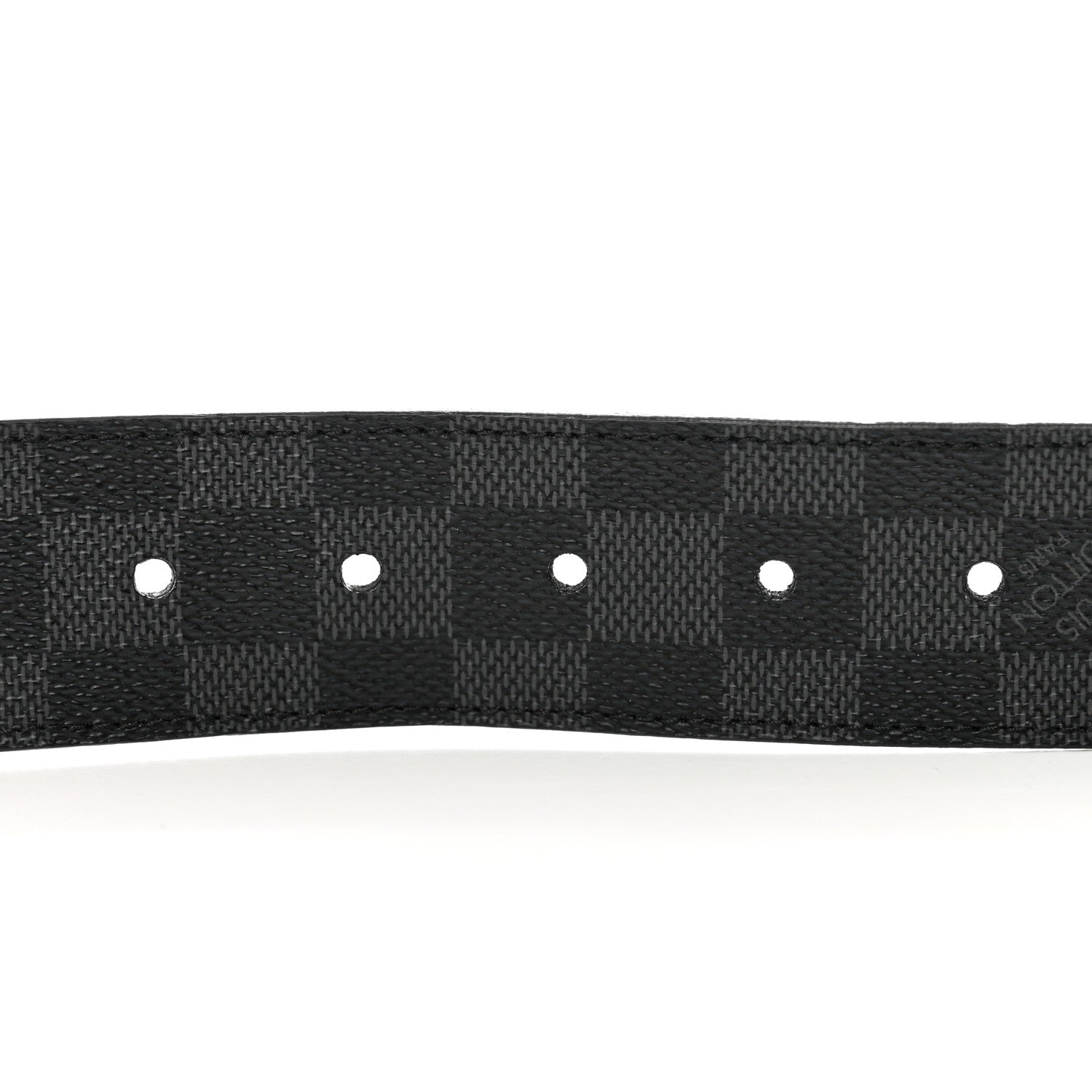 Louis Vuitton Damier Graphite Belt 90 36 5 of 5