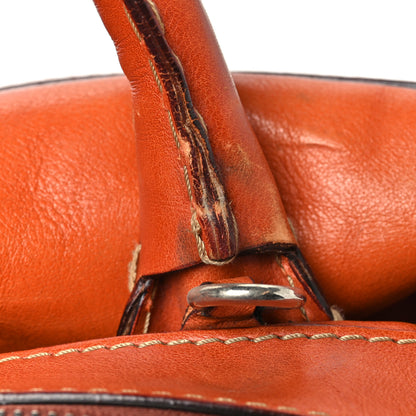 Chloe Calfskin Edith Satchel Orange 7 of 12
