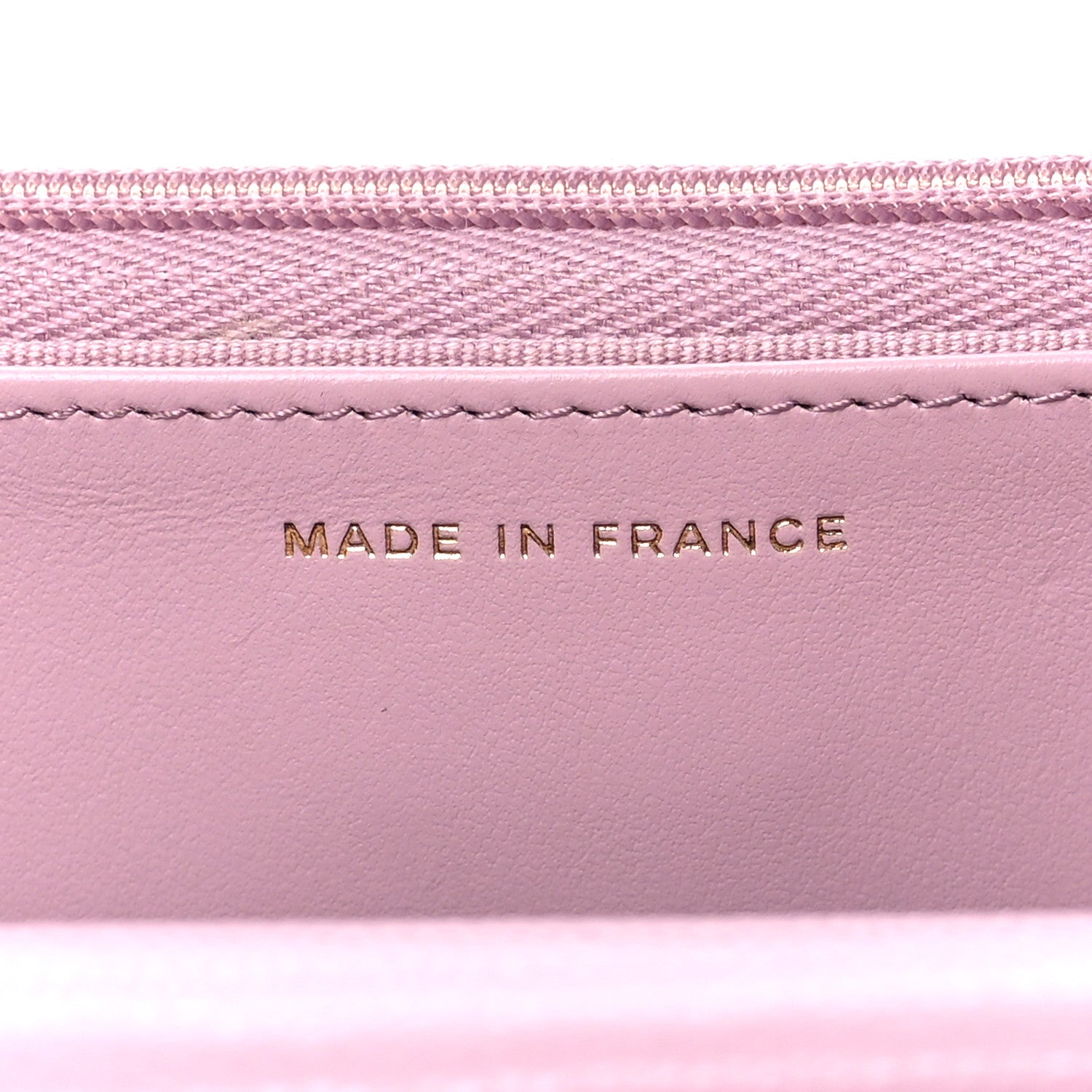 Chanel Caviar Quilted Wallet on Chain WOC Light Pink 7 of 12