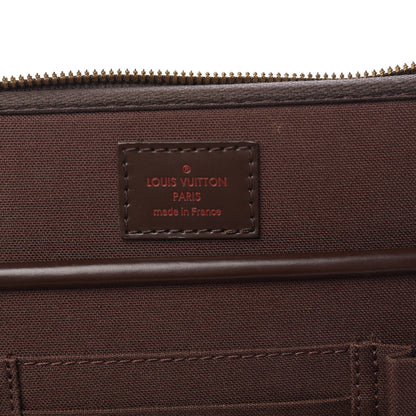 Louis Vuitton Damier Ebene Porte Ordinateur Sabana NM Computer Case 6 of 16