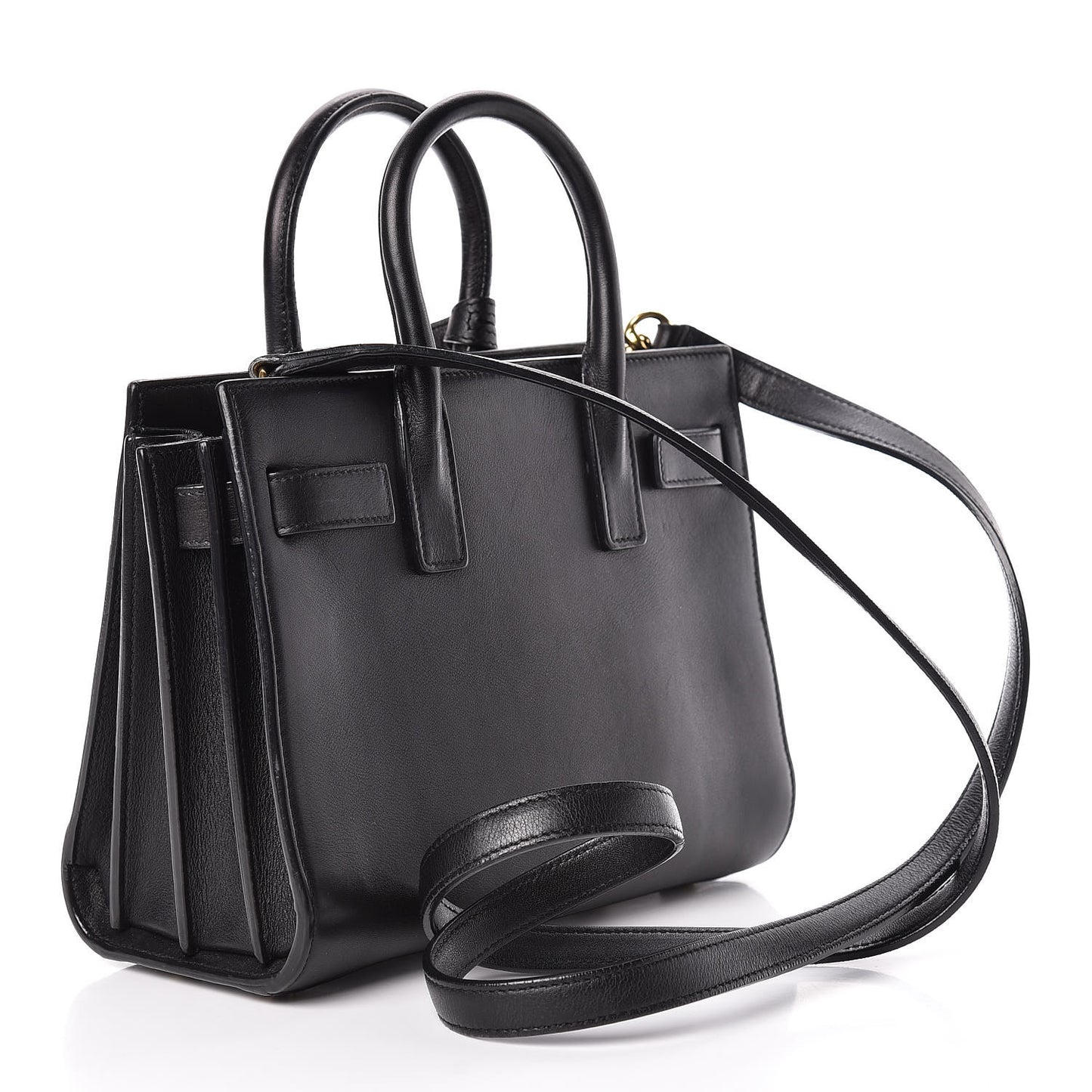 Calfskin Nano Sac de Jour Black