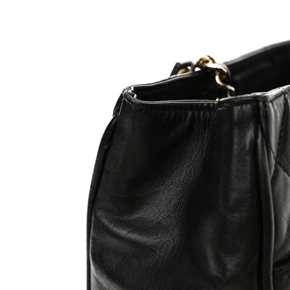Chanel Lambskin Quilted Shoulder Bag Black 15 of 18