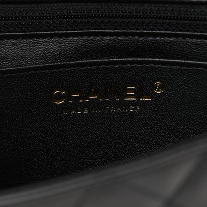 Chanel Lambskin Quilted Mini Rectangular Flap Black 6 of 11