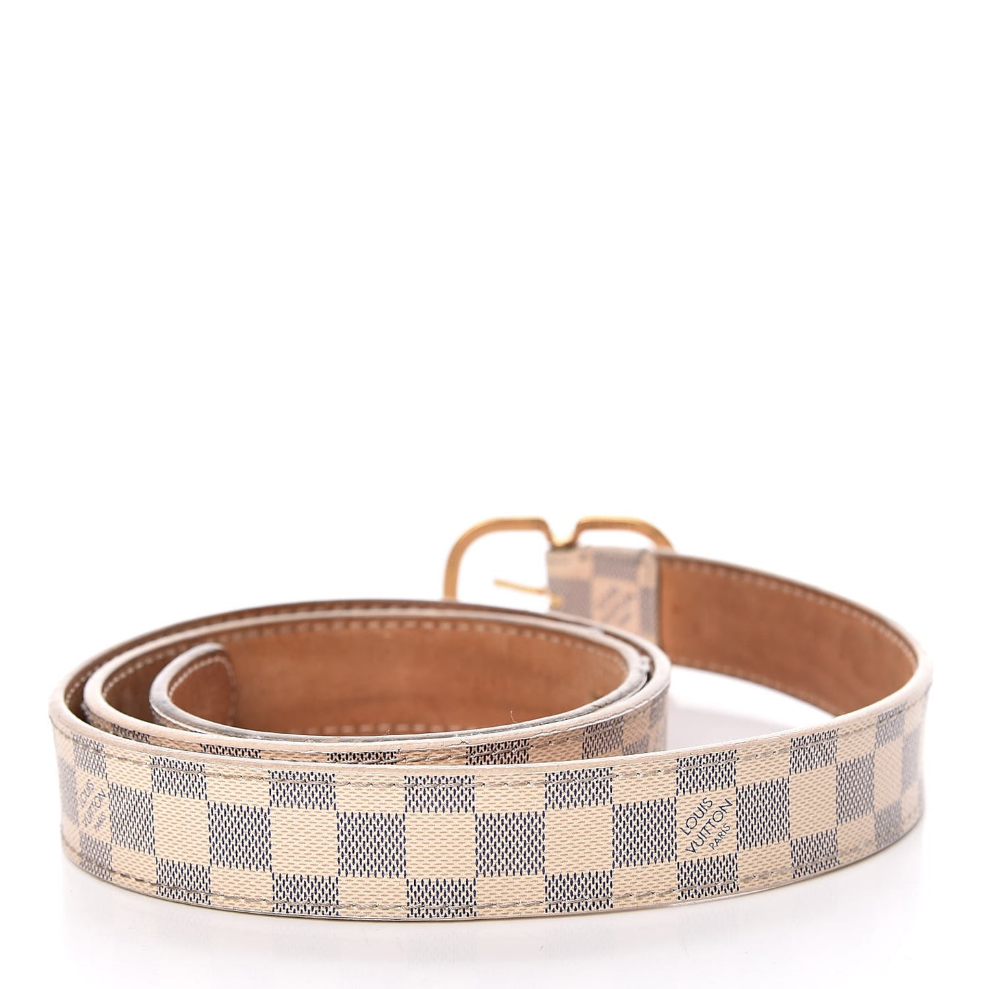 Damier Azur 25mm Mini Belt 85 34