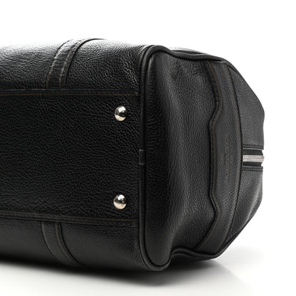 Louis Vuitton Tobago Calfskin Carryall Black 10 of 15