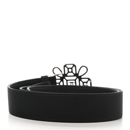 Chanel Grosgrain Crystal Belt 80 32 Black 2 of 6