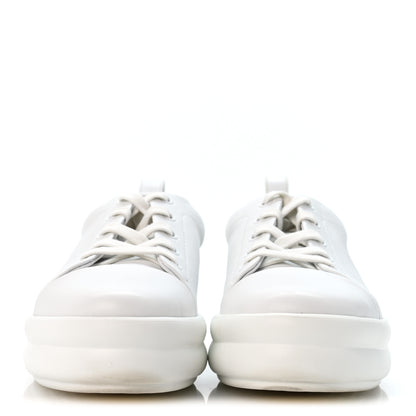 Hermes Calfskin Womens Happy Sneakers 38 White 3 of 10